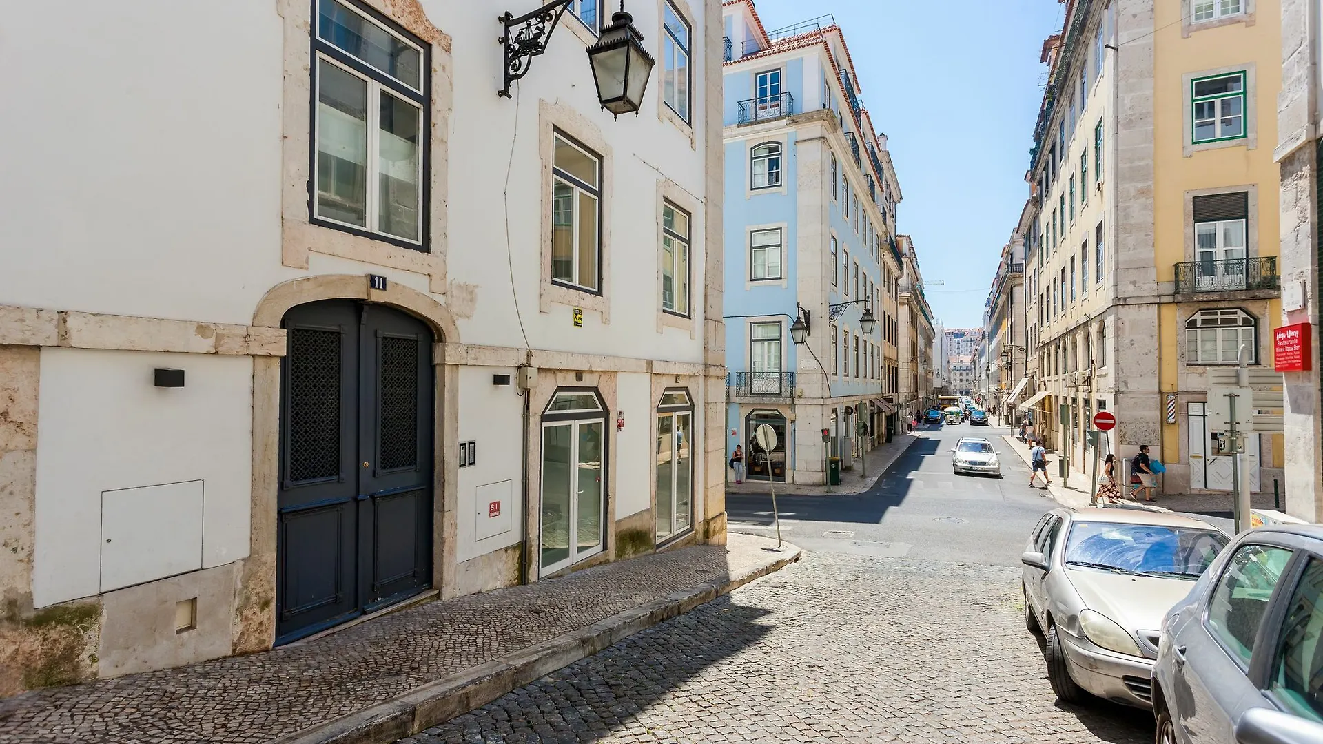 Baixa Tile Blue By Lu Holidays Lisbon